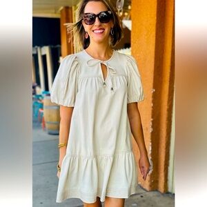 ONLY Babydoll Large Dress in Cream